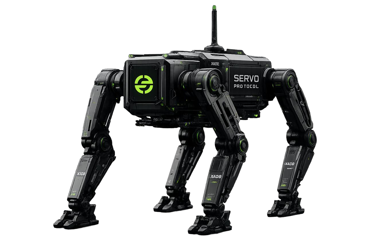 ServoBot quadruped robot